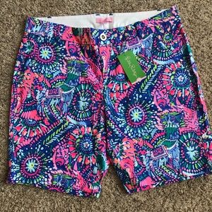NWT Lilly Pulitzer Madina Bermuda Chipper Shorts